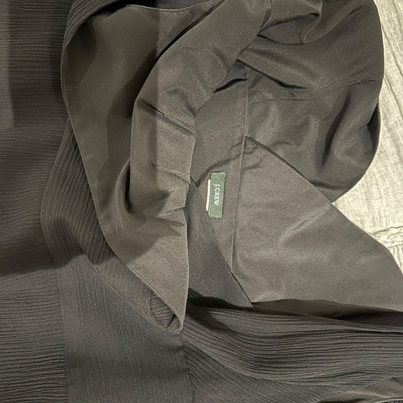 J. Crew silk chiffon Sophia dress (black) - Picture 6 of 8